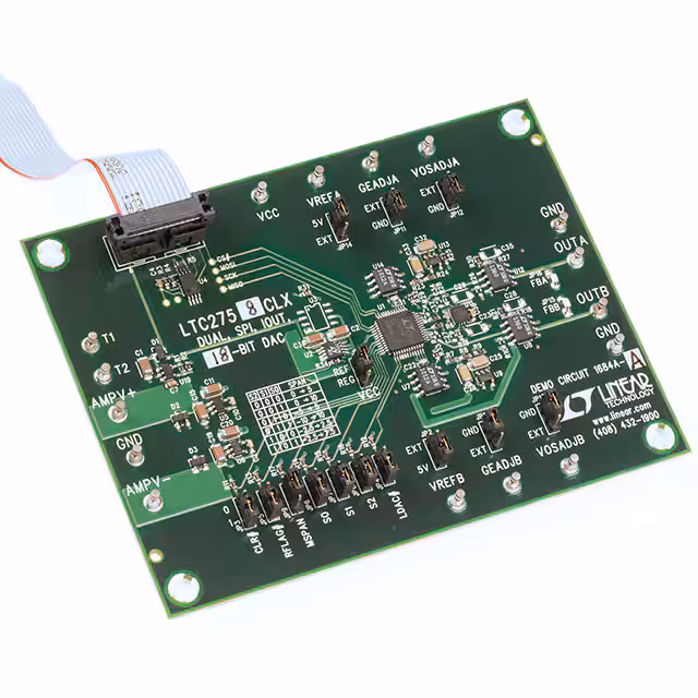 DC1684A-A Analog Devices Inc.  Cartes d'évaluation - Convertisseurs numériques-analogiques (DAC)